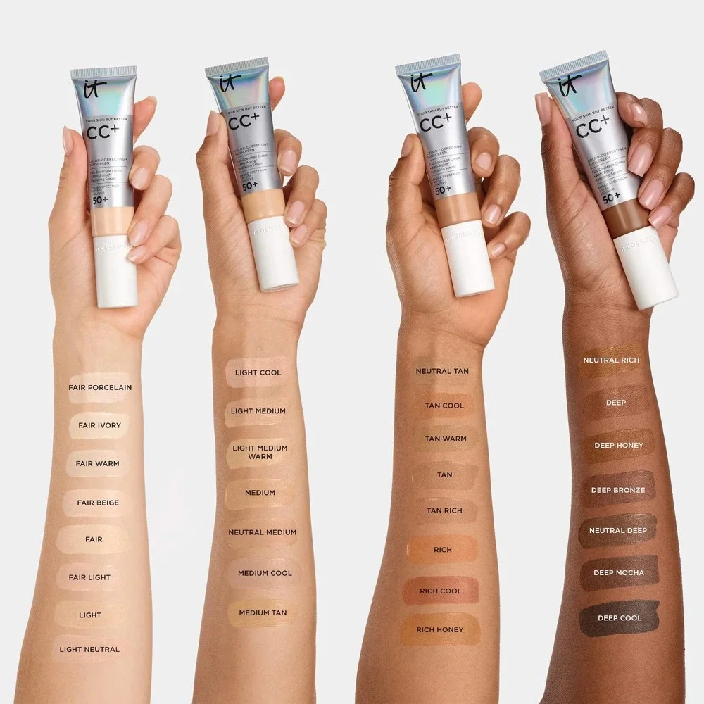 IT Cosmetics CC+ Fair Light Full Coverage Color Correcting Foundation SPF 50+